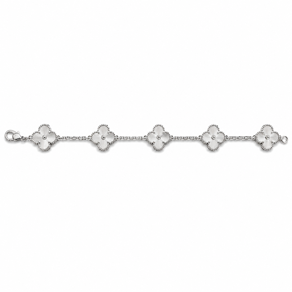 Flor Bracelet silver