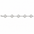 Flor Bracelet silver